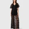 Lace maxi dress