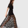 Lace maxi dress