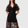 Lace maxi dress