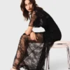Lace maxi dress