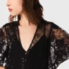 Lace maxi dress