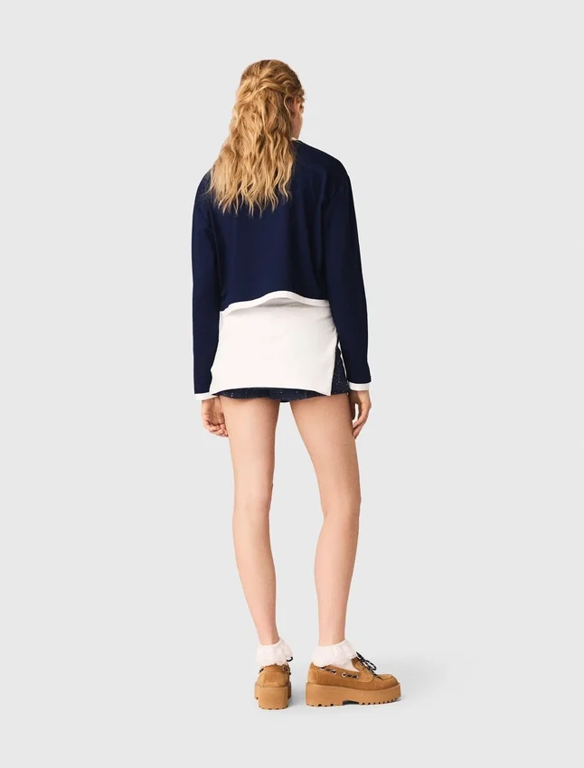 Layered-effect T-shirt Layered-effect T-shirt