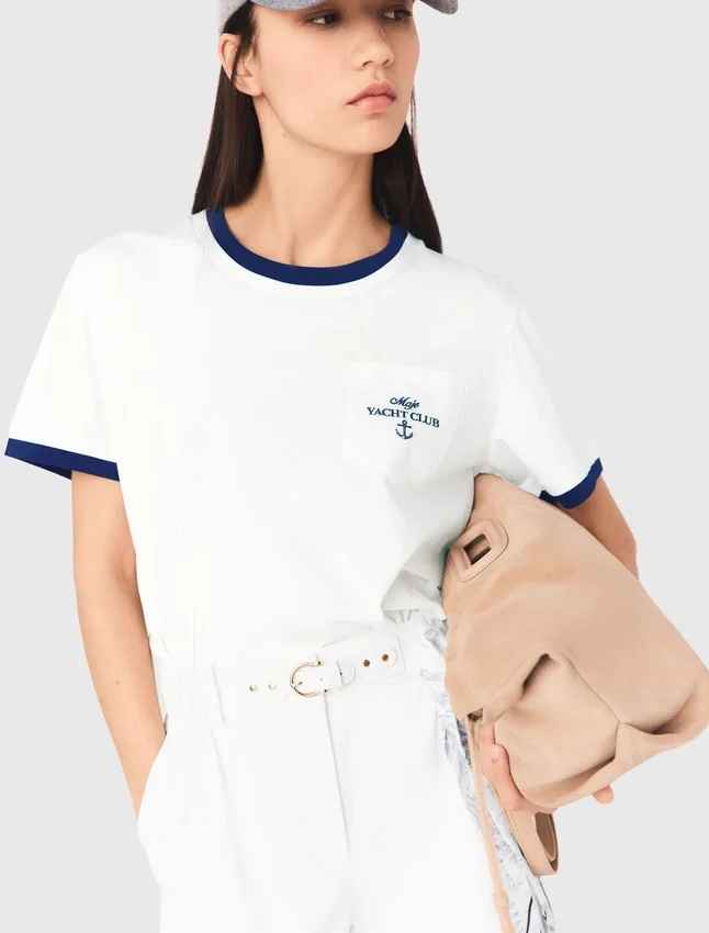 Layered-look T-shirt Layered-look T-shirt