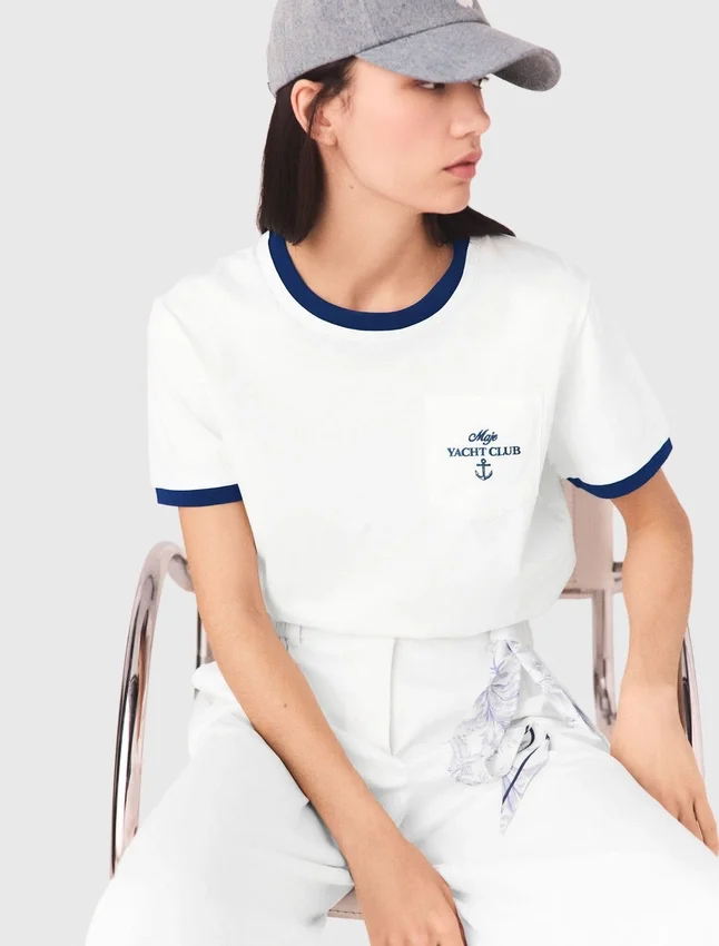 Layered-look T-shirt Layered-look T-shirt