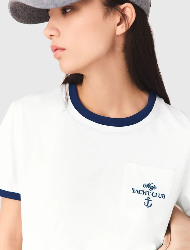 Layered-look T-shirt Layered-look T-shirt
