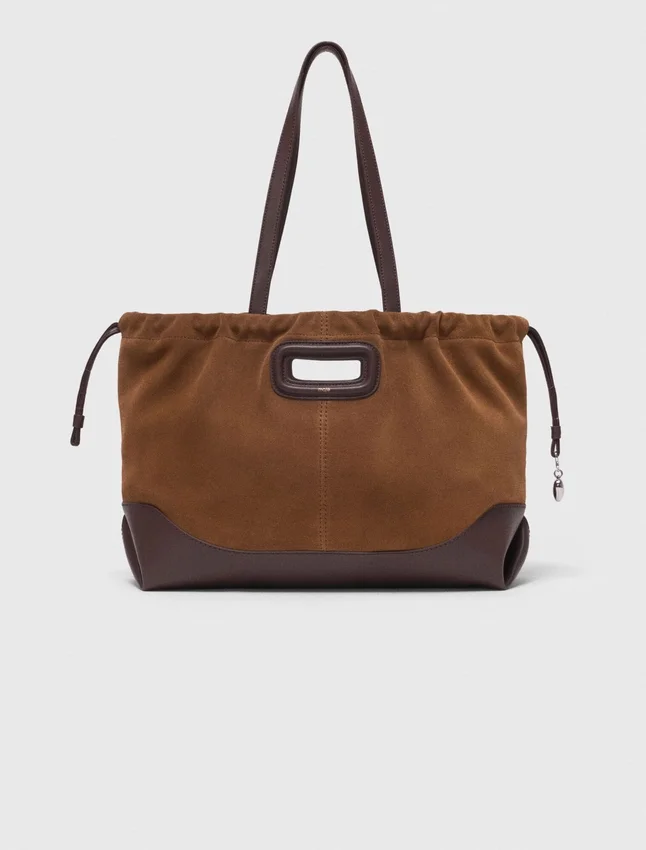 Leather and suede Milpli tote bag Leather and suede Milpli tote bag