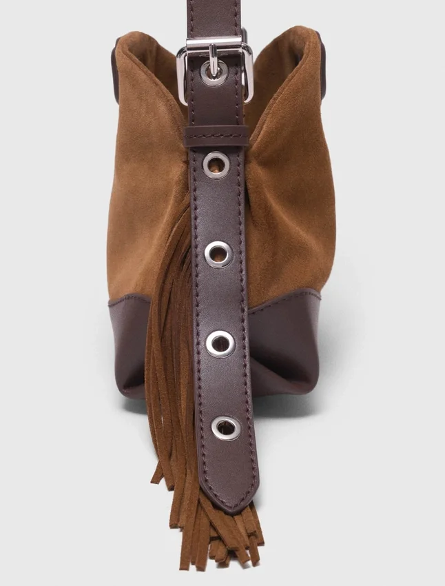 Leather and suede Miss M Mini bag Leather and suede Miss M Mini bag