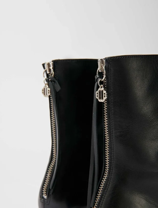 Leather ankle boots Leather ankle boots