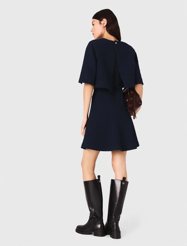 2-in-1 tweed-effect dress 2-in-1 tweed-effect dress