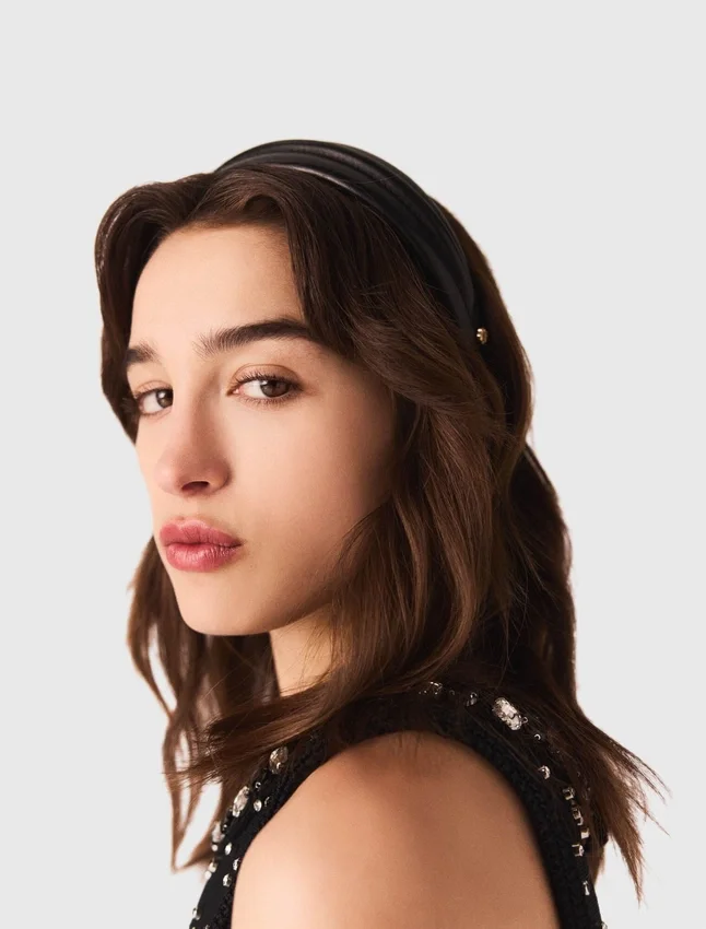 Leather headband Leather headband
