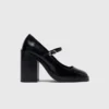 Leather Mary Janes
