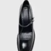 Leather Mary Janes