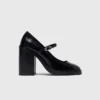 Leather Mary Janes