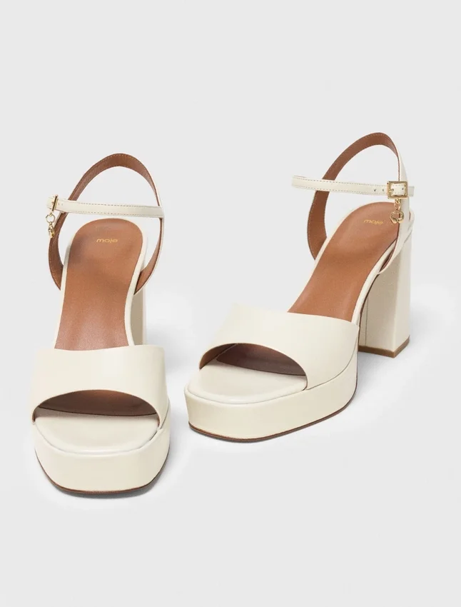 Leather platform sandals Leather platform sandals
