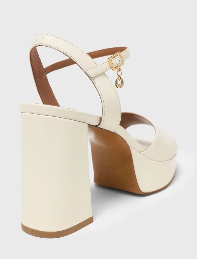 Leather platform sandals Leather platform sandals