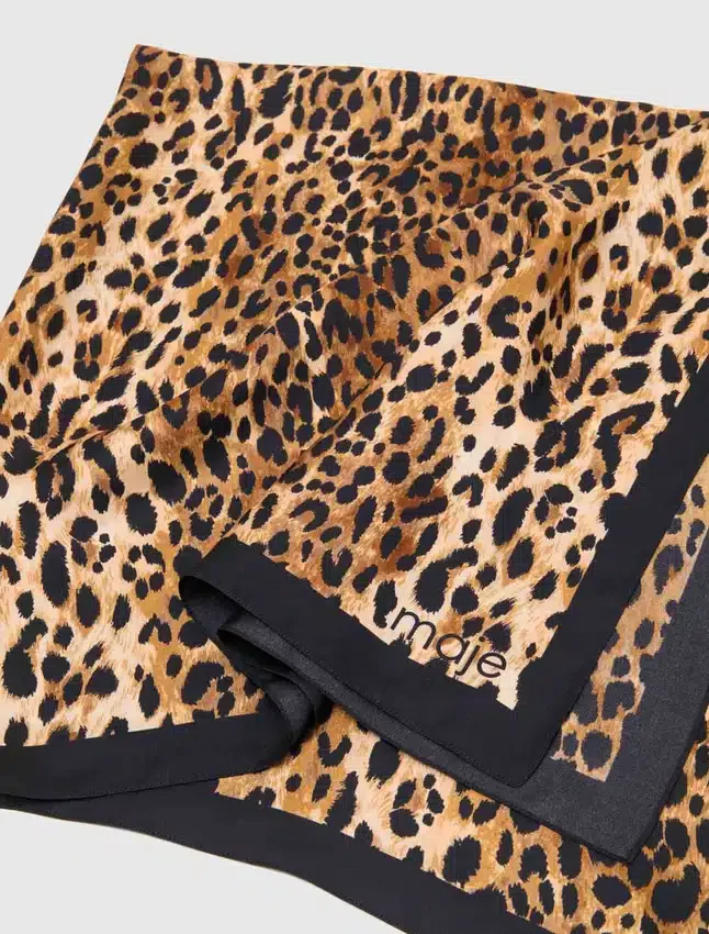 Leopard print scarf Leopard print scarf