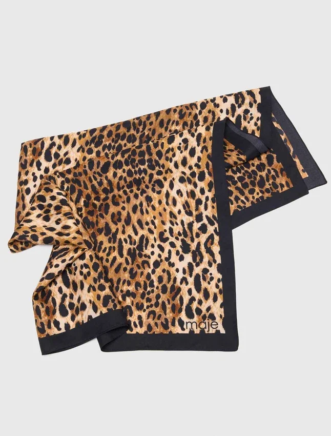Leopard print scarf Leopard print scarf