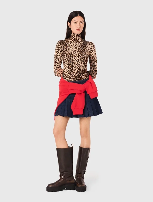 Leopard print T-shirt Leopard print T-shirt
