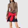 Leopard print T-shirt Leopard print T-shirt