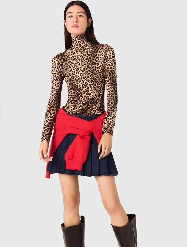Leopard print T-shirt Leopard print T-shirt