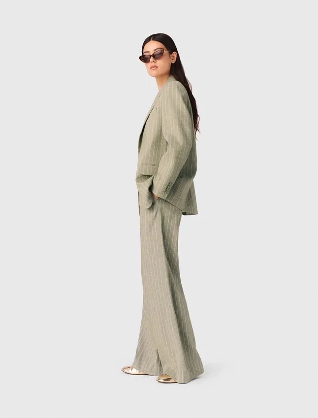 Linen-blend suit trousers Linen-blend suit trousers