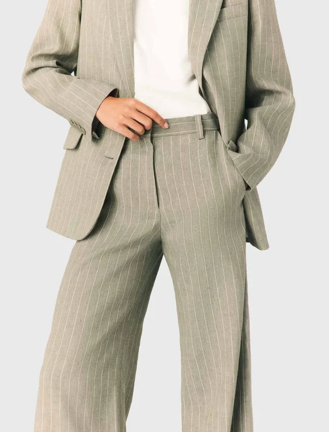 Linen-blend suit trousers Linen-blend suit trousers