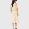 Long crochet skirt