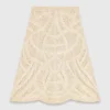 Long crochet skirt