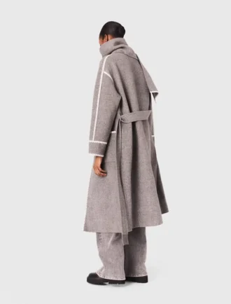 Long double-faced coat Long double-faced coat