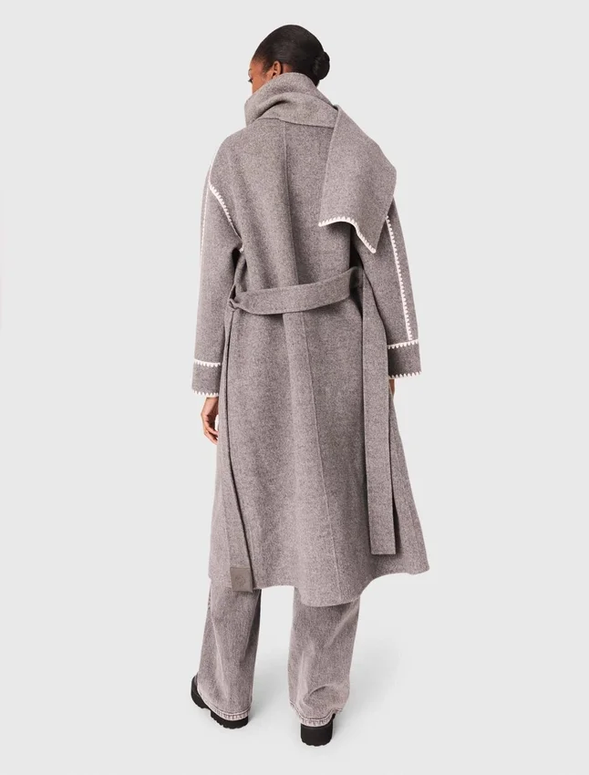 Long double-faced coat Long double-faced coat