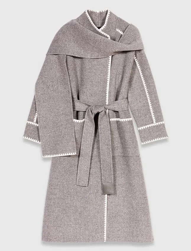 Long double-faced coat Long double-faced coat