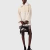 Long faux fur coat