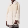 Long faux fur coat