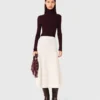 Long knit skirt