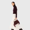 Long knit skirt