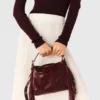 Long knit skirt