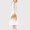 Long taffeta skirt
