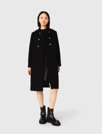 Long wool blend coat Long wool blend coat