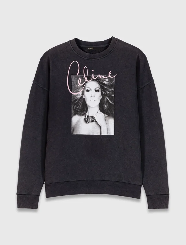 Maje x Céline Dion sweatshirt Maje x Céline Dion sweatshirt