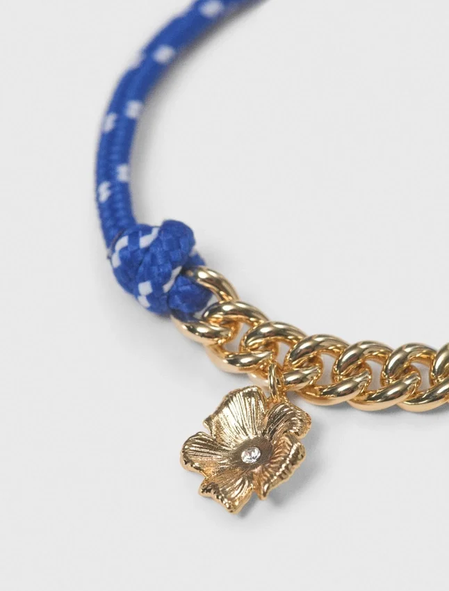 Marine cord chain bracelet Marine cord chain bracelet