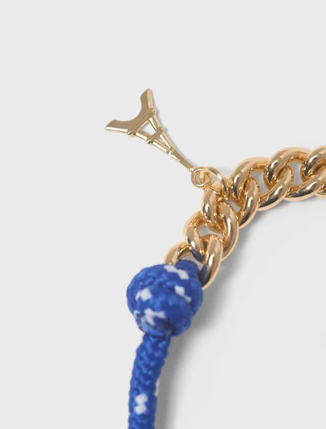 Marine cord chain bracelet Marine cord chain bracelet