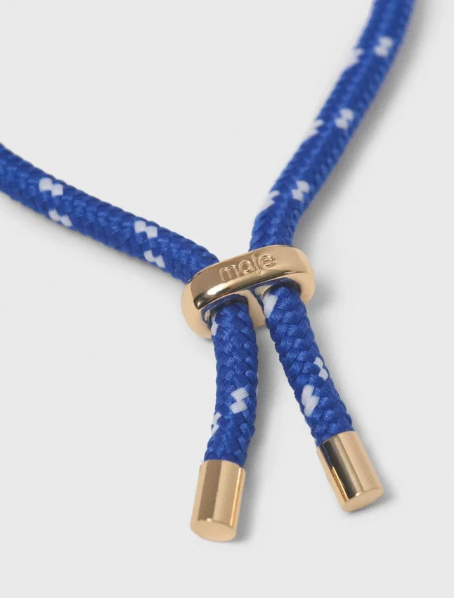 Marine cord chain bracelet Marine cord chain bracelet