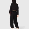 Metallic harem trousers