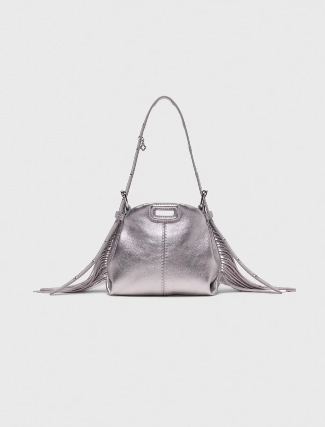 Metallic leather Miss M micro bag Metallic leather Miss M micro bag