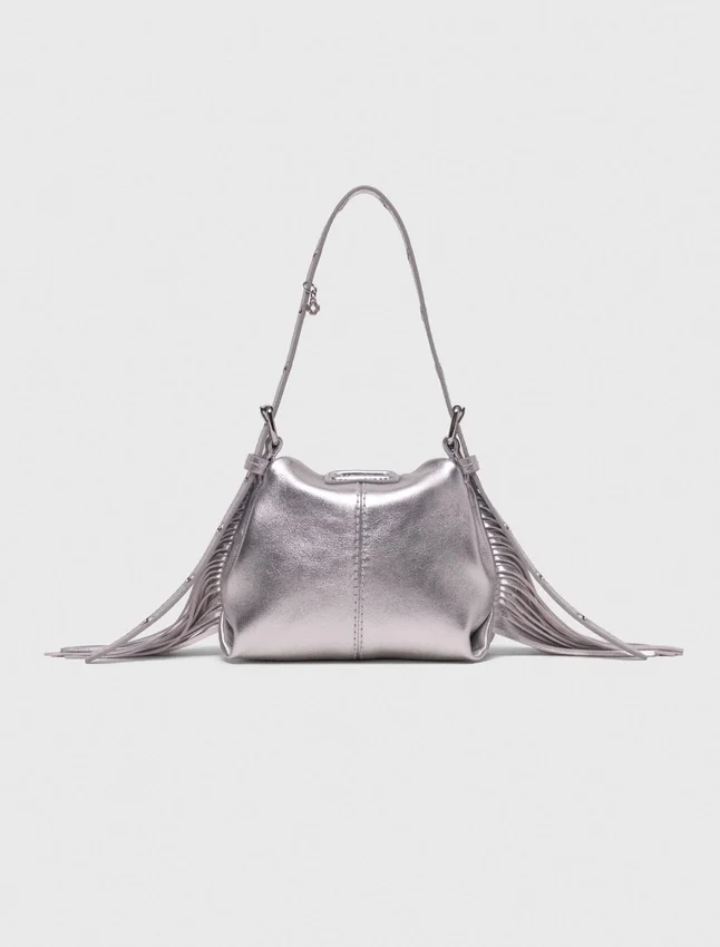 Metallic leather Miss M micro bag Metallic leather Miss M micro bag