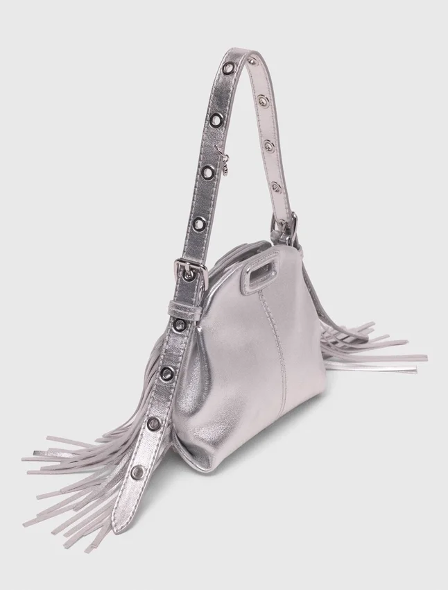 Metallic leather Miss M micro bag Metallic leather Miss M micro bag