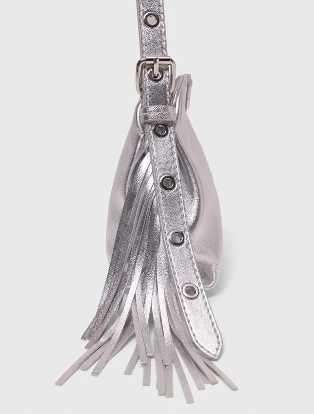 Metallic leather Miss M micro bag Metallic leather Miss M micro bag