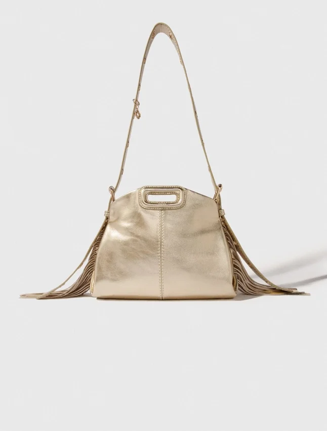Metallic leather Miss M mini bag Metallic leather Miss M mini bag