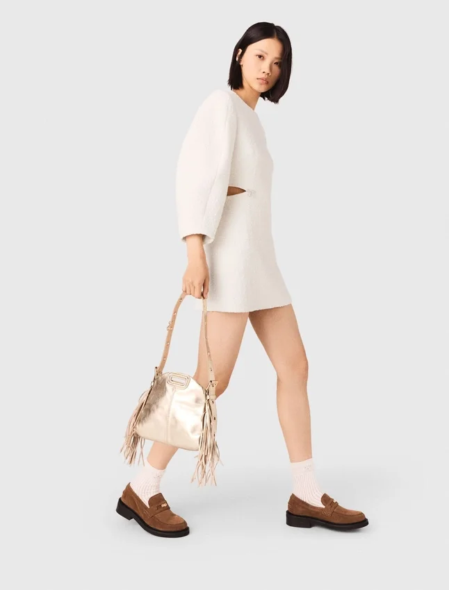 Metallic leather Miss M mini bag Metallic leather Miss M mini bag