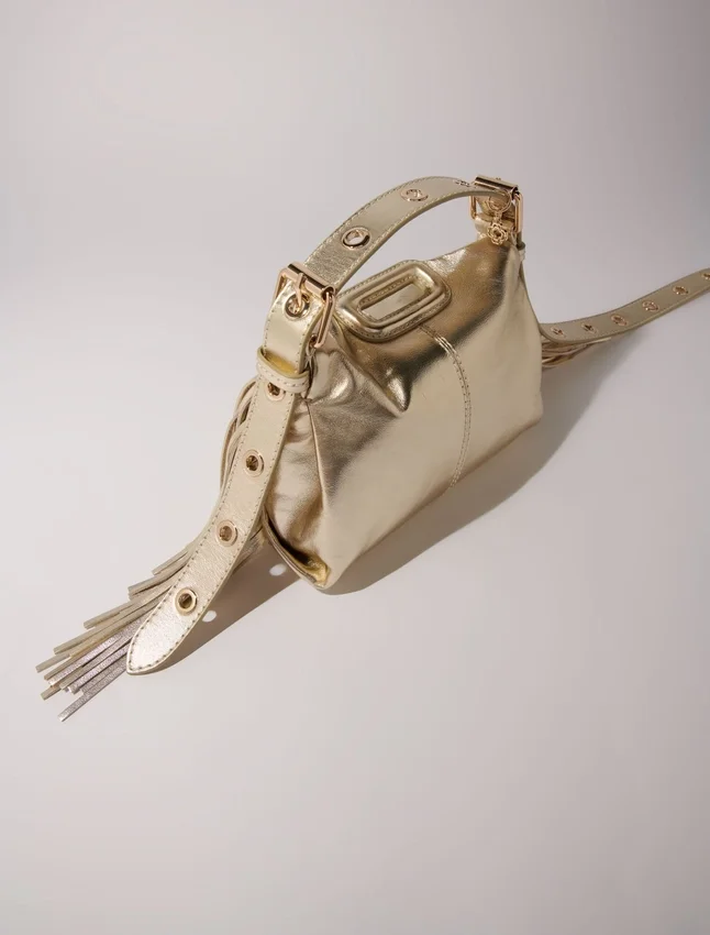 Metallic leather Miss M mini bag Metallic leather Miss M mini bag